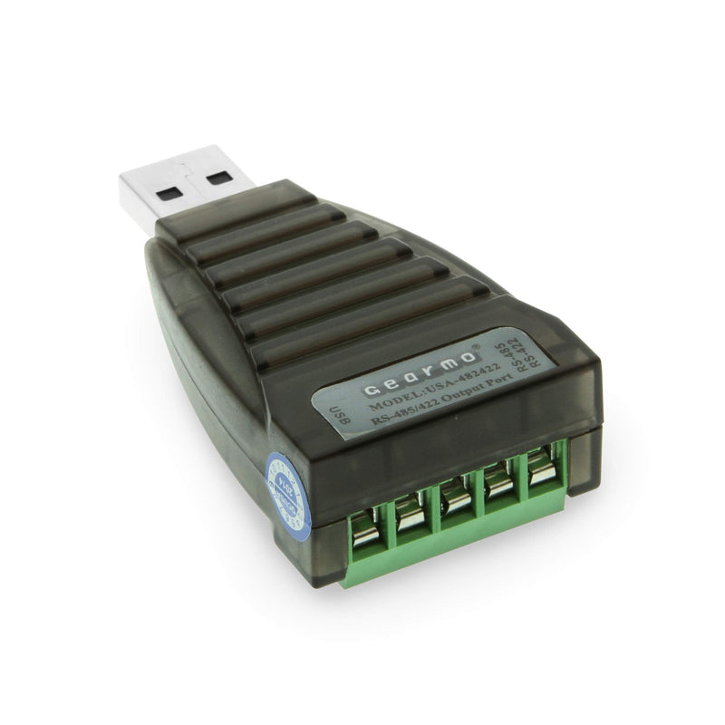 Gearmo Mini USB to RS485 / RS422 Converter FTDI CHIP with Screw Terminals and Windows 10 Support