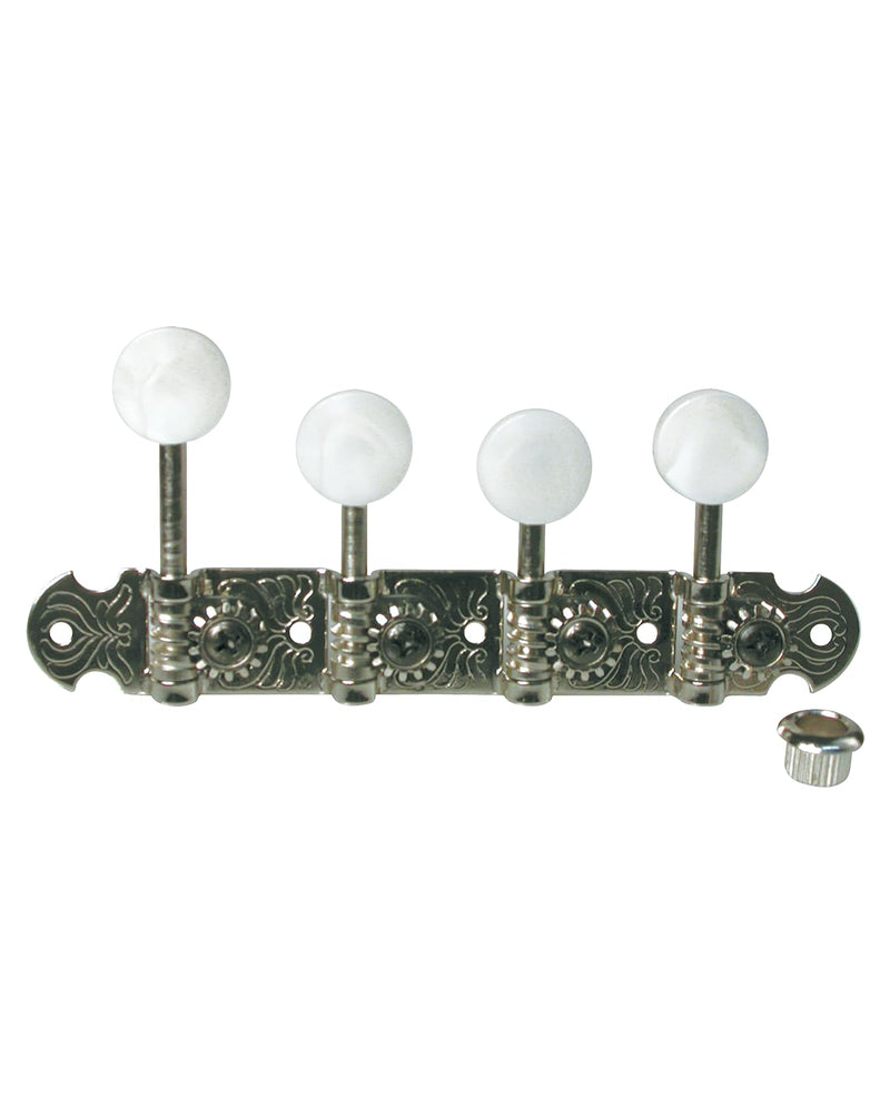Golden Gate FM-2 F-model Mandolin Tuners - 2 planks (4+4) - Nickel