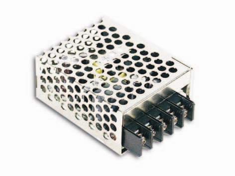 MEAN WELL RS-15-5 AC to DC Power Supply Single Output, 5V 3 Amp 15W