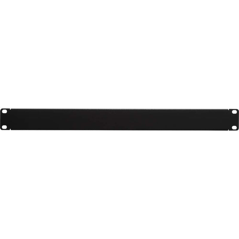 NavePoint 1U Blank Rack Mount Panel Spacer for 19-Inch Server Network Rack Enclosure Or Cabinet Black