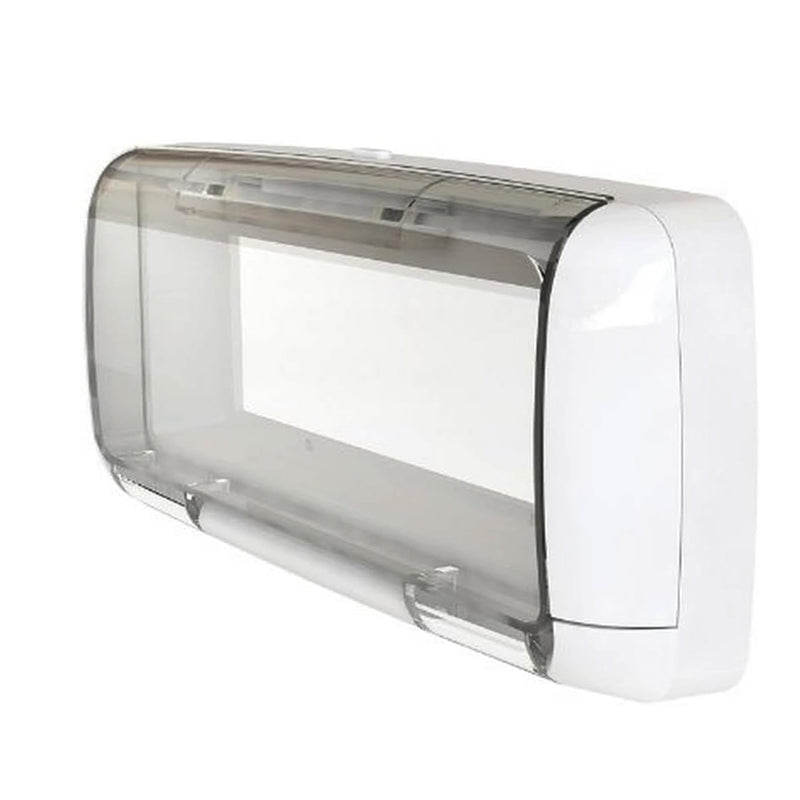 [AUSTRALIA] - Dual Electronics SG3 Splashguard Marine Radio Housing Unit, Waterproof, Transparent, Single DIN, White 