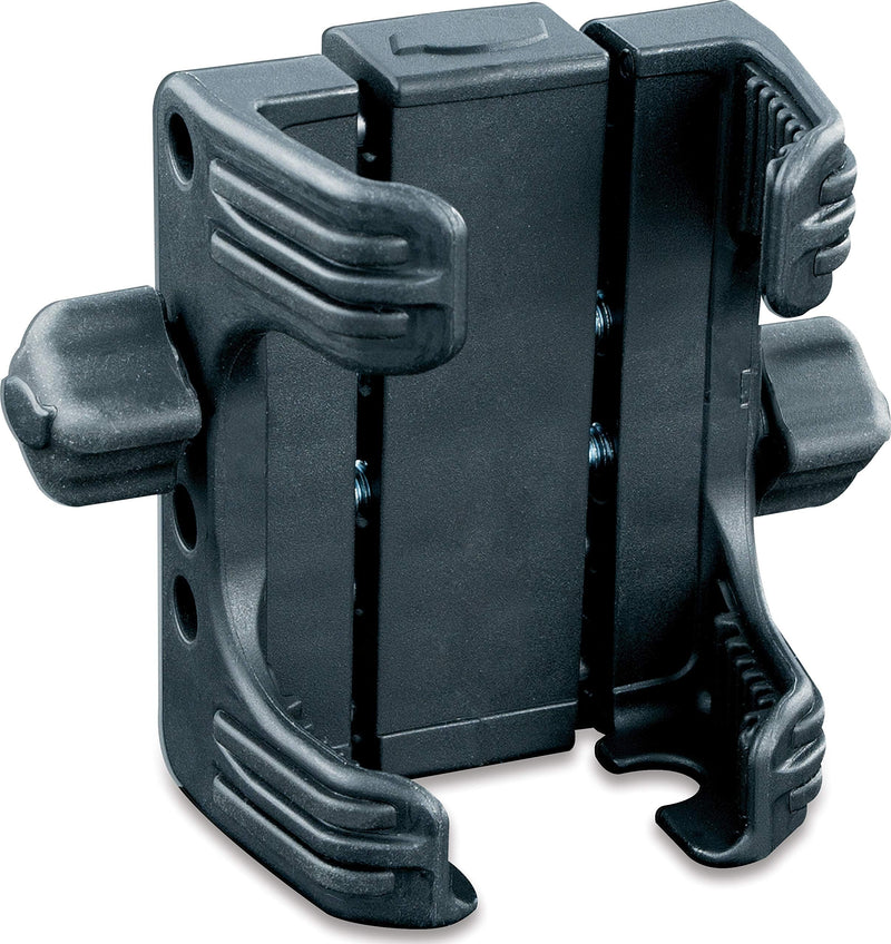 Kuryakyn 1693 Motorcycle Handlebar Accessory: Tech-Connect Cradle GPS Device/Phone Holder Mount, Standard , Black