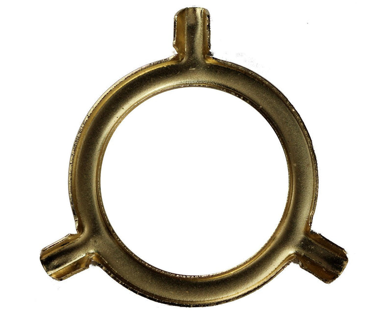 [AUSTRALIA] - B&P Lamp® 3-Way Uno Bridge Adapter, Brass Plated & Lacquered 