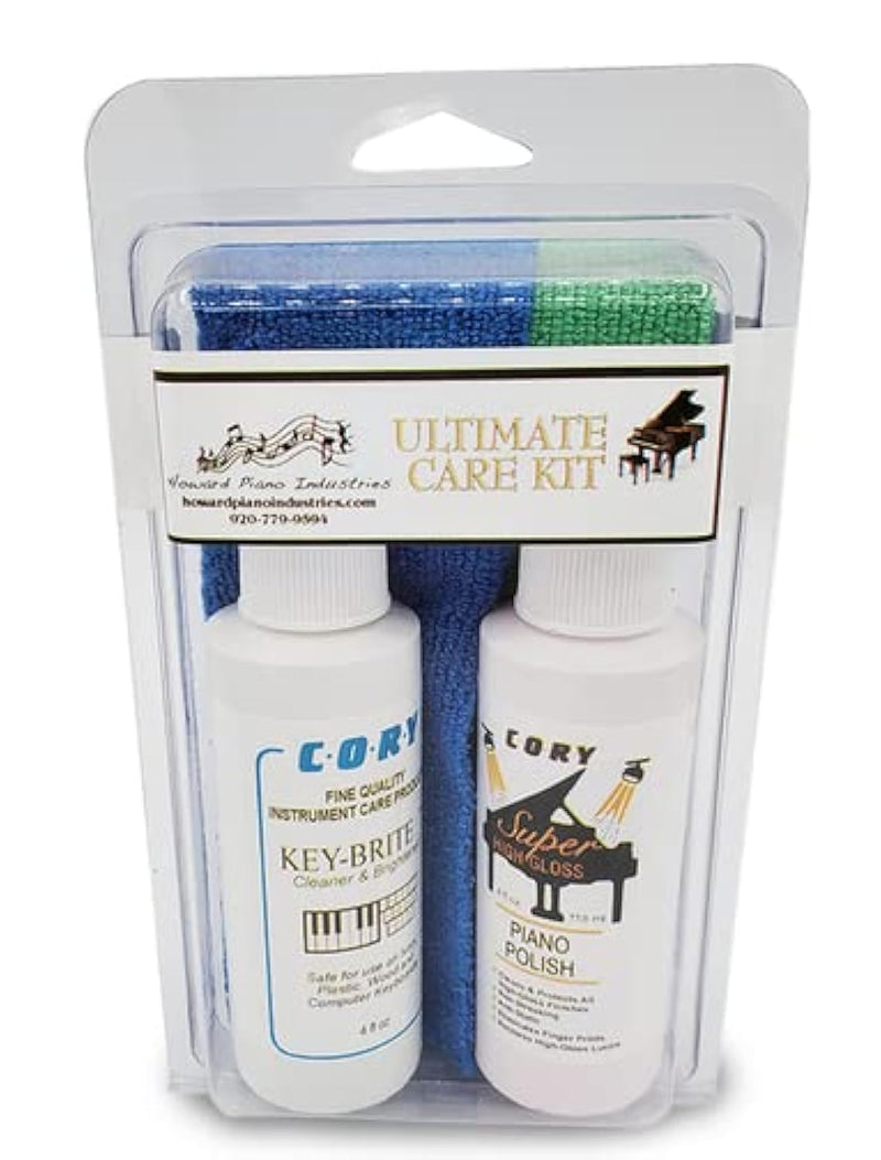 [AUSTRALIA] - Piano Cleaning and Polishing Kit: Cory Ultimate High Polish Piano Care Kit - For High Gloss Pianos 