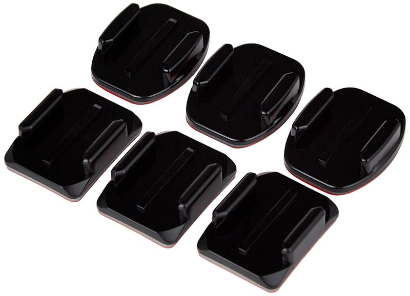 GoPro Flat + Curved Adhesive Mounts (All GoPro Cameras) - Official GoPro Mount Black