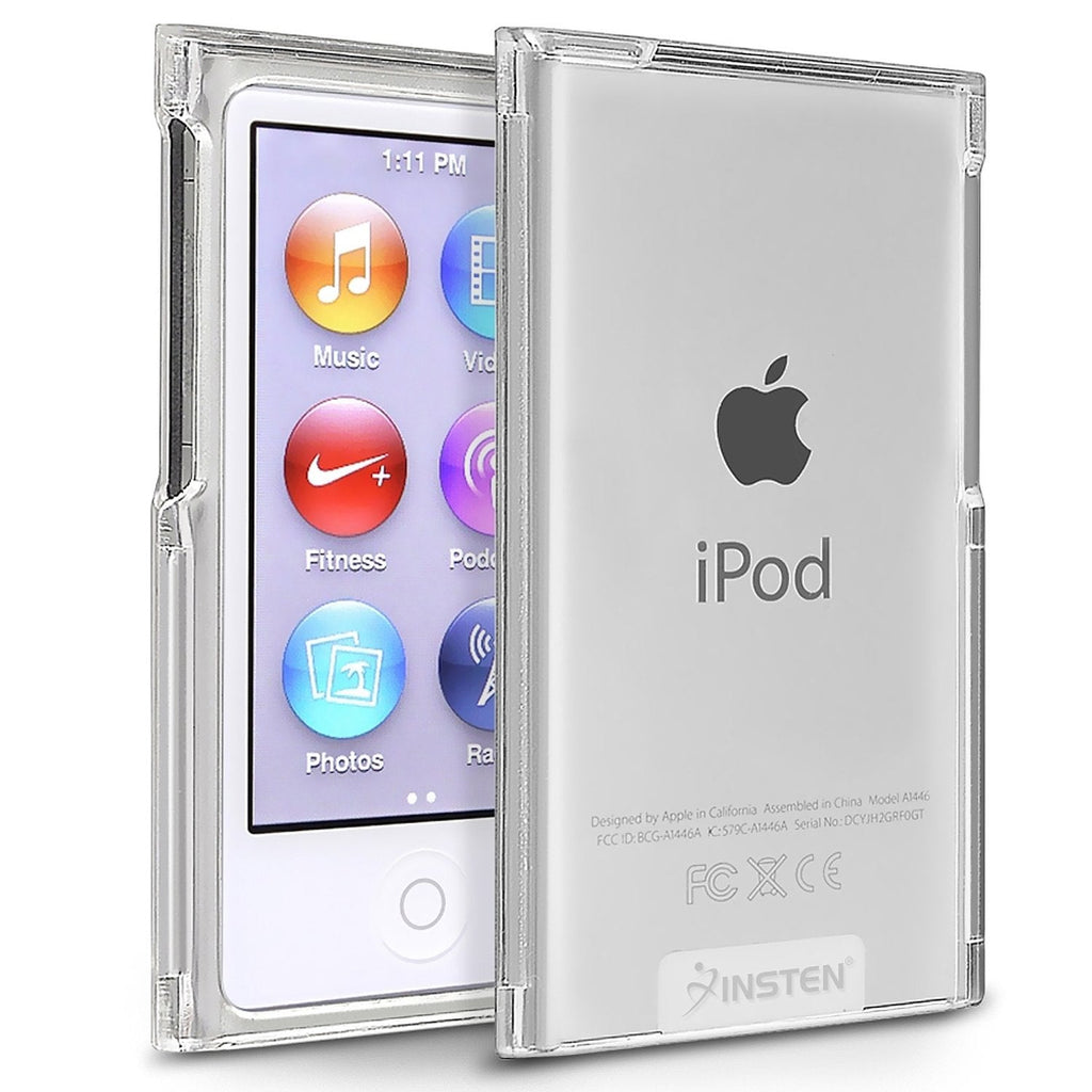 Clear Crystal Transparent Hard Snap-On Skin Case Cover for New Apple iPod Nano 7th Generation 7G 7