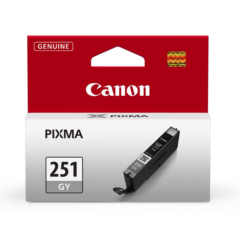 Canon CLI-251 GRAY Compatible to iP8720,MG6320,MG7120,MG7520 Printers 1 Count (Pack of 1) CANON CLI-251 GRAY INK Cartridge