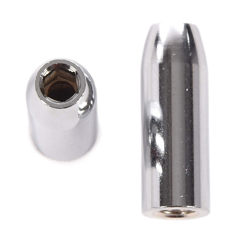 Allparts Bullet Truss Rod Nuts (2) for Fender - Chrome