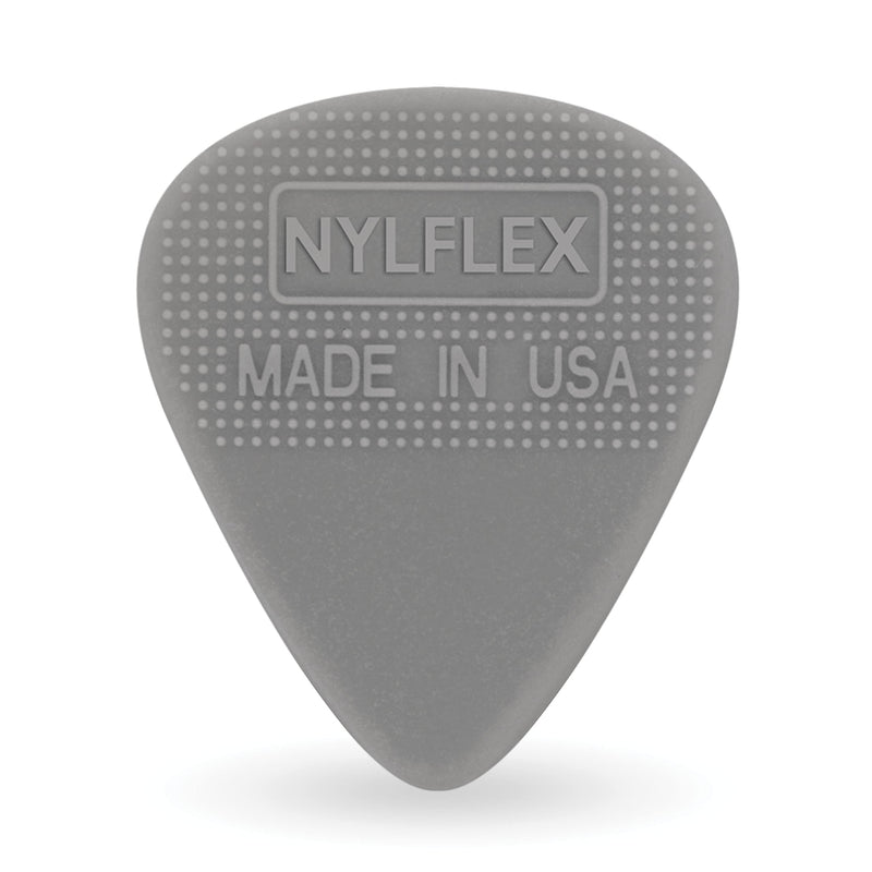 D'Addario Accessories Nylflex Guitar Picks - Nylon Guitar Picks with Grip - Great for Vintage Electric Sounds and Acoustic Strumming - 100 pack, Heavy (1.00mm) 1mm-Heavy