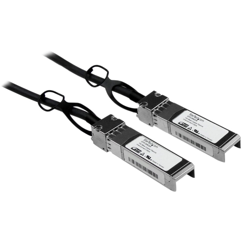 StarTech Cisco SFP-H10GB-CU3M 3m 10G to Direct Attach Cable (SFPCMM3M) | 10GbE SFP+ Copper DAC 10Gbps Low Power Passive Transceiver Module DAC Firepower ASR920, Twinax, Compatible 10 ft / 3m