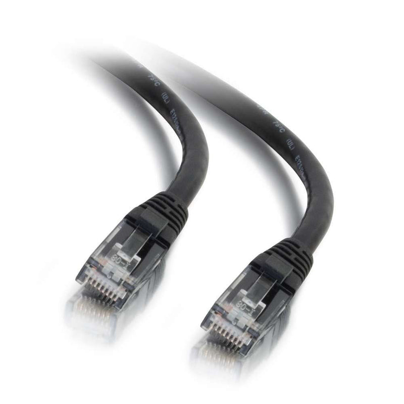 [AUSTRALIA] - C2G 03986 Cat6 Cable - Snagless Unshielded Ethernet Network Patch Cable, Black (12 Feet, 3.65 Meters) UTP 12 Feet/ 3.65 Meters 