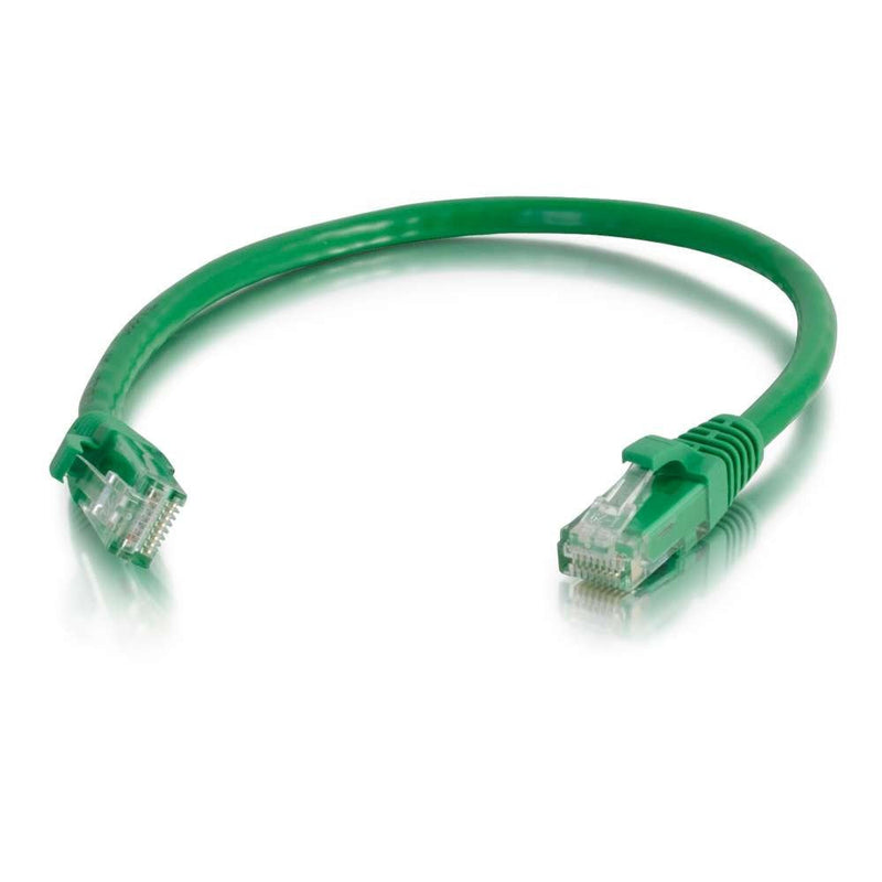 C2G 03992 Cat6 Cable - Snagless Unshielded Ethernet Network Patch Cable, Green (8 Feet, 2.43 Meters) UTP 8 Feet/ 2.43 Meters