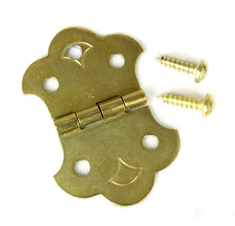 [AUSTRALIA] - Cigar Box Guitar Brass Hinge Tailpiece for 3-String CBGs 