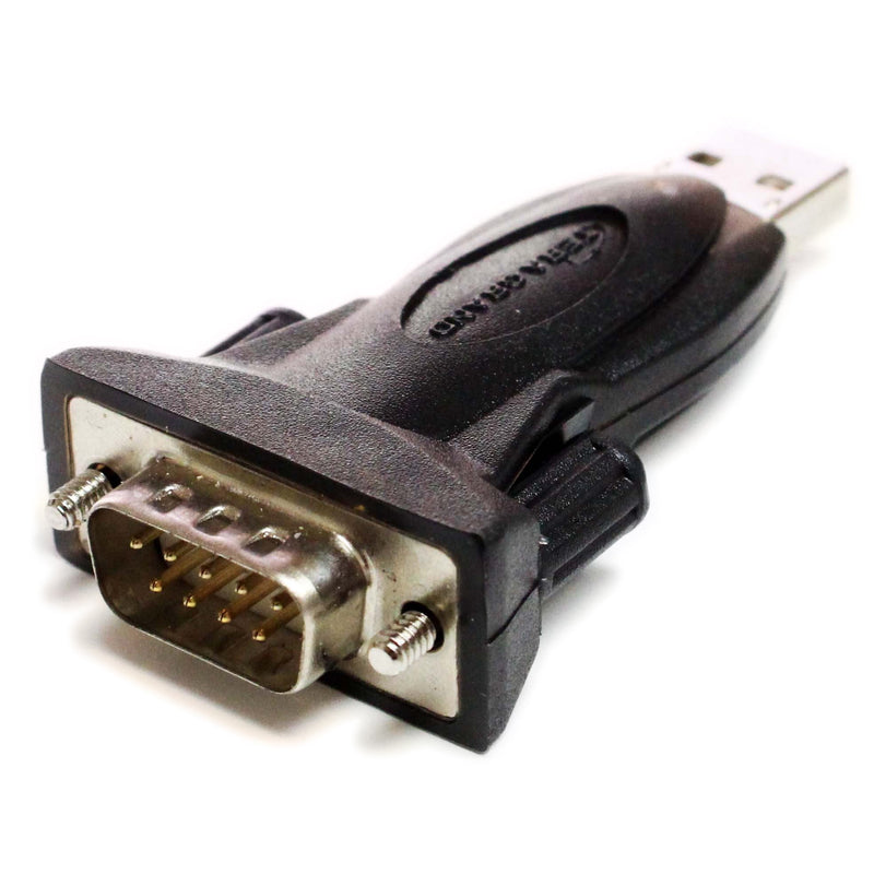 Tera Grand - Premium USB 2.0 to RS232 Serial DB9 Adapter - Supports Windows 11,10, 8, 7, Vista, XP, 2000, 98, Linux and Mac - Built with FTDI Chipset