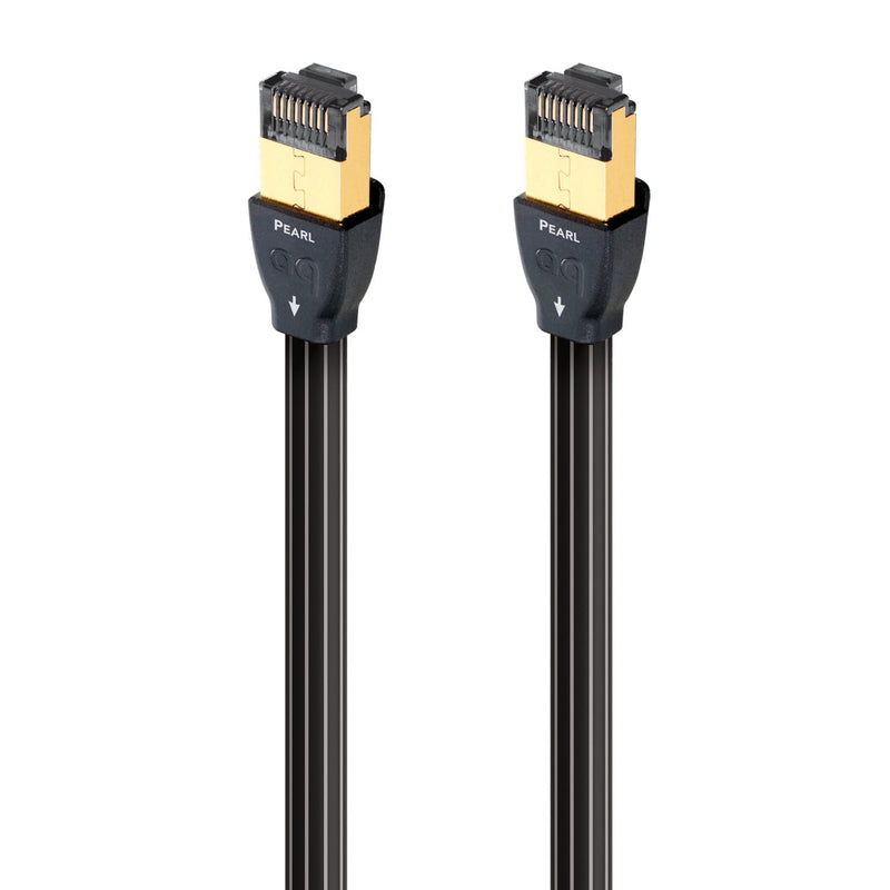 AudioQuest 0.75 m RJ/E Pearl Cat 7 Black Networking Cable – Networking Cables (0.75 m, Cat 7, RJ45, RJ45, Black) 0,75 m