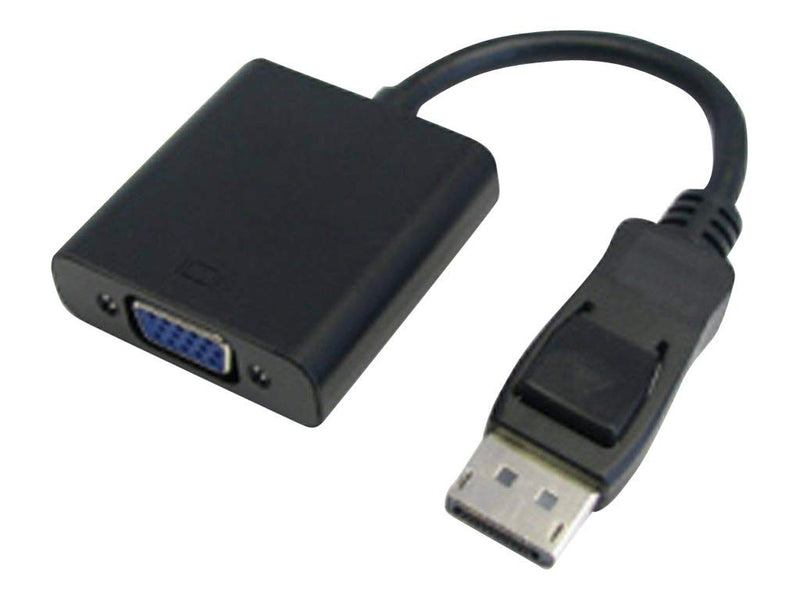 4xem Display Adapter 10 in 20 Pin DisplayPort (M) to 15 Pin HD DSub (HD15) (F), Black (4XDPMVGAFA10)