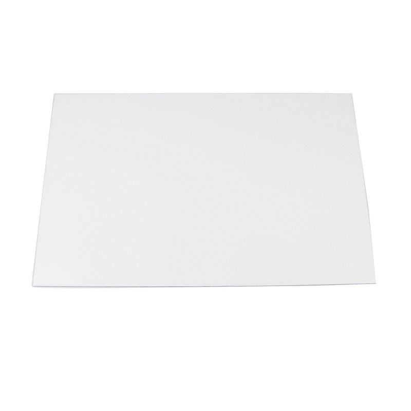 [AUSTRALIA] - FLEOR 11.4 x 17 Inch Blank Guitar Bass Pickguard Sheet DIY Guitar Pickguard Backplate Scratch Plate Material,3Ply White 3Ply White 
