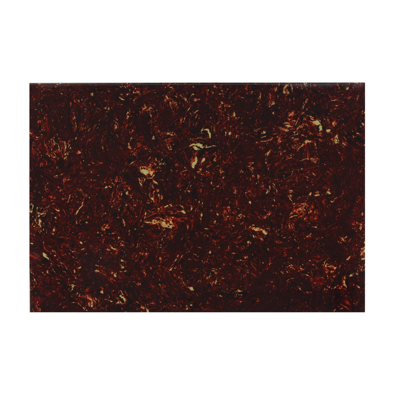 [AUSTRALIA] - FLEOR 11.4 x 17 Inch Blank Guitar Bass Pickguard Sheet DIY Guitar Pickguard Backplate Scratch Plate Material,4Ply Brown Tortoise Shell 4ply Brown Tortoise Shell 