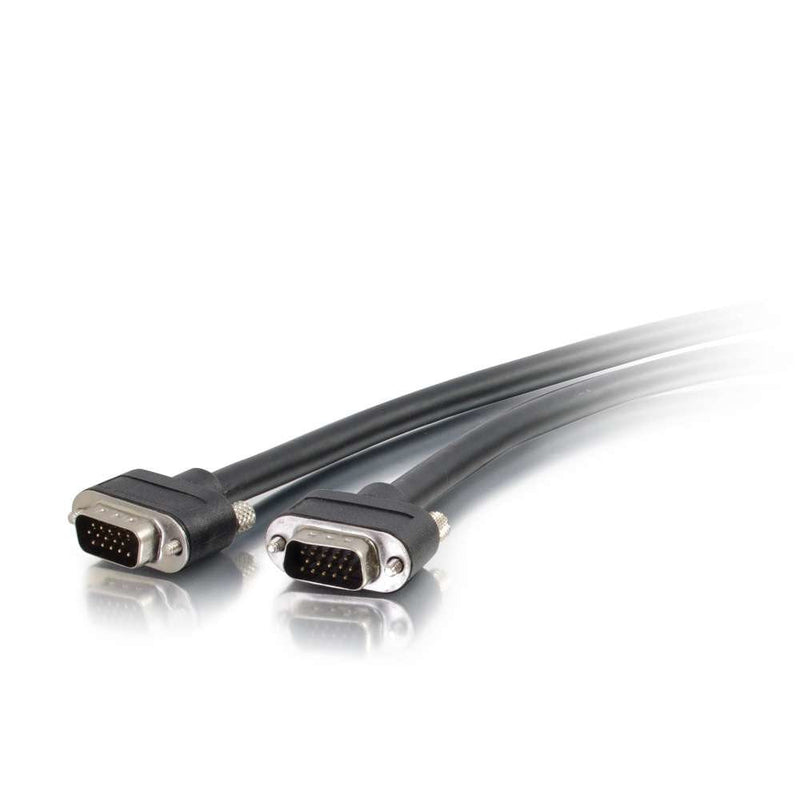 C2G 50213 VGA Cable - Select VGA Video Cable M/M, In-Wall CMG-Rated, Black (10 Feet, 3.04 Meters) 10 Feet
