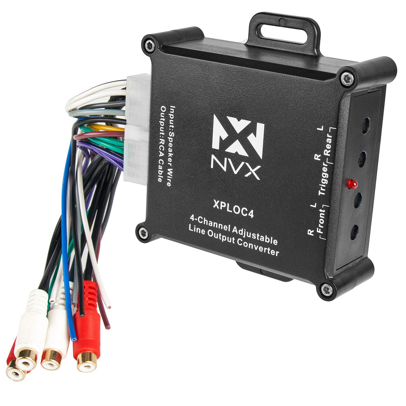 [AUSTRALIA] - NVX XPLOC4 4-Channel 600W Adjustable Line Output Converter with Remote Turn On 