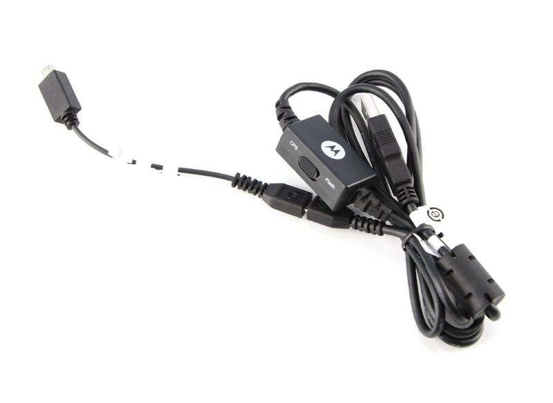 Motorola HKKN4027A RM Series CPS Programming Cable (Black) Motorola HKKN4027A RM Series CPS Programming Cable