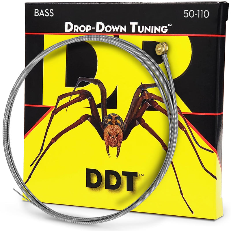 DR Strings DDT : Drop Down Tuning Bass Heavy Strings (DDT50) DDT™ Bass: Heavy 50-110