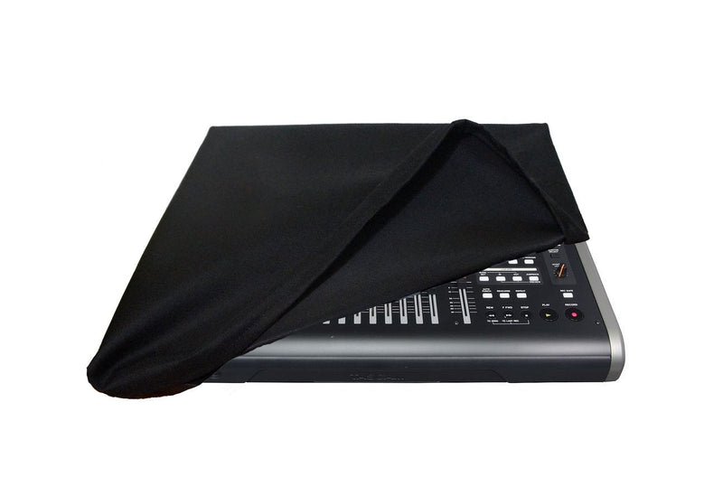DigitalDeckCovers Dust Cover Compatible With Tascam DP-24 / DP-32 / DP-32SD Digital Portastudio Recorder [Antistatic, Water Resistant, Protector, Black] [WxDxH = 20.2x13.4x4.09-2]