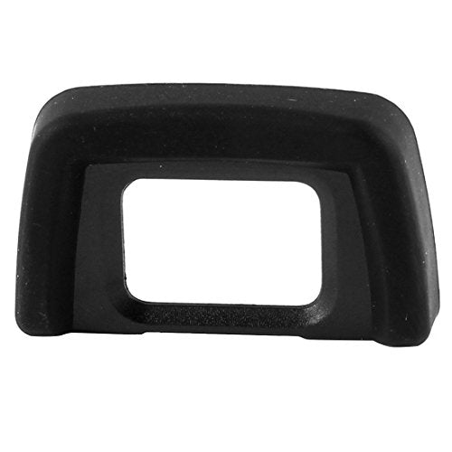 uxcell Camera Lens Eyecup Cup, Rubber Soft Viewfinder Camera Protector DK-24 Eyecup Eyepiece Replacement for Nikon D3000 D5000 DSLR, Black