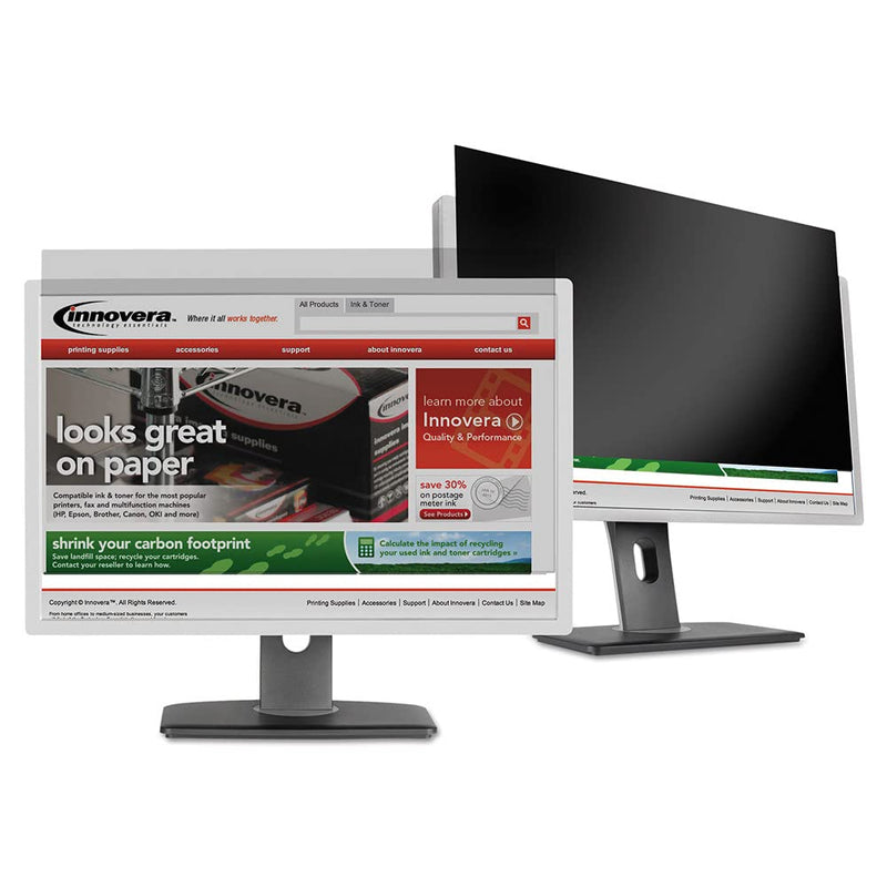 Innovera IVRBLF190W Blackout Privacy Filter For 19" Widescreen Lcd, 16:10 Aspect Ratio
