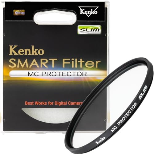 Kenko Camera Lens Protector Smart Protector 62mm, Mullti-Coated, Low-Profile, 362938