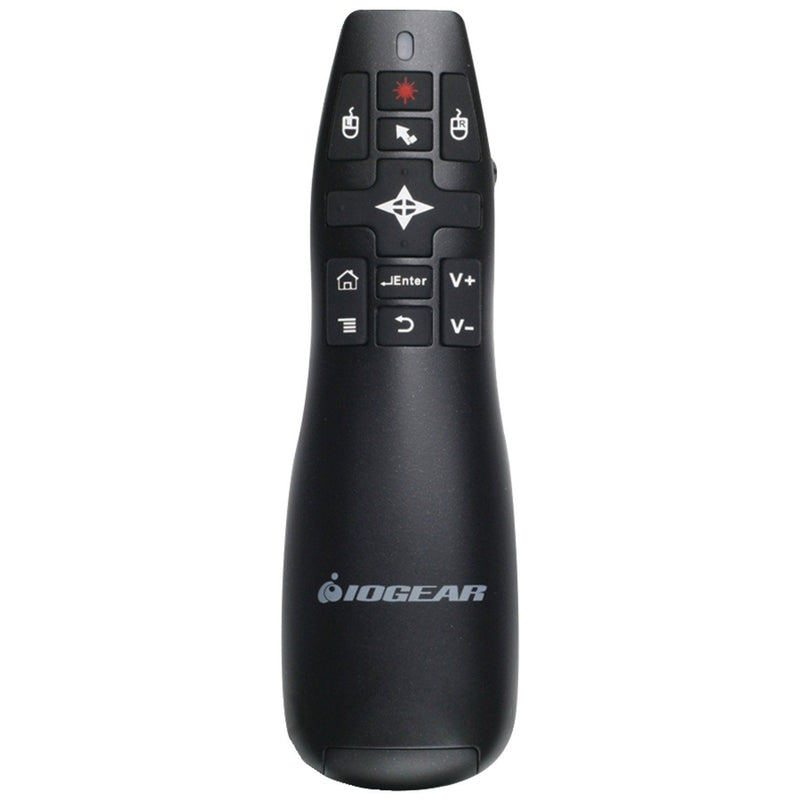 IOGEAR Red Point Pro 2.4GHz Gyroscopic Presentation Mouse with Laser Pointer, GME430R