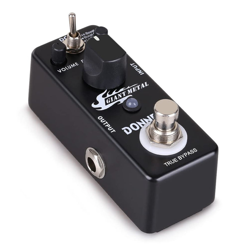 [AUSTRALIA] - Donner Giant Metal Distortion Pedal -Boost Distortion for Electric Guitar, 3 Modes True Bypass Black Distortion 