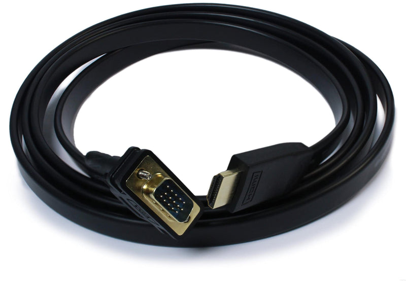 Plugable HDMI to VGA Adapter, Driverless 6 Foot (1.8 Meter) Converter Cable Supporting Up to 1920 x 1080 (60Hz)