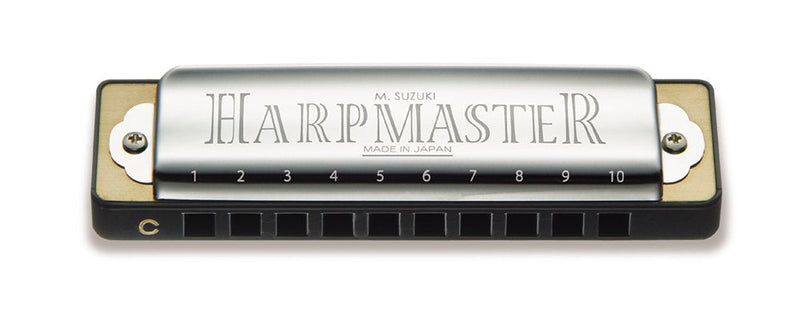 [AUSTRALIA] - Suzuki Harmonica, Silver (MR-200 LF) Low-F 