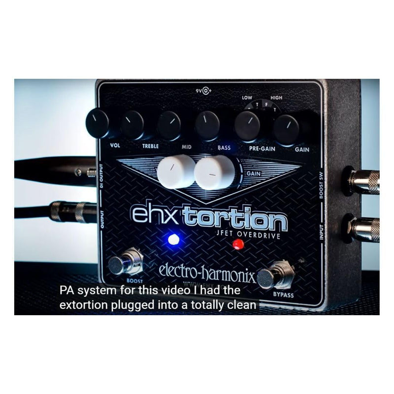 Electro-Harmonix EHX Tortion JFET Overdrive Pedal