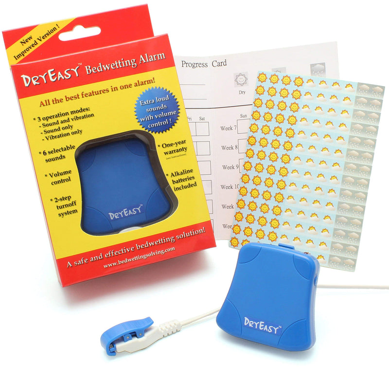 [AUSTRALIA] - DRYEASY Bedwetting Alarm with Volume Control, 6 Selectable Sounds and Vibration 