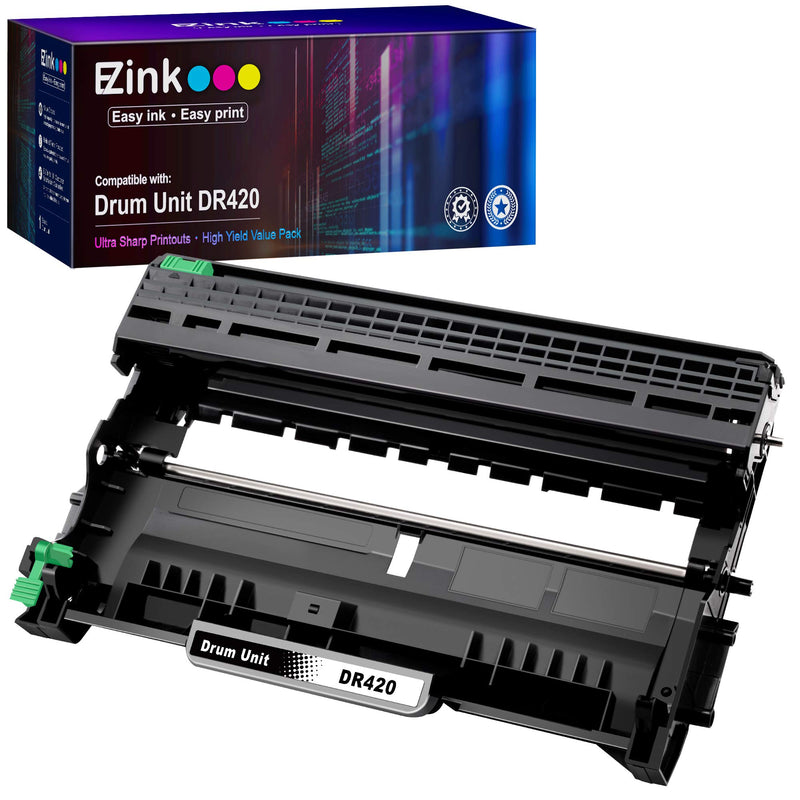 E-Z Ink (TM) Compatible Drum Unit Replacement for Brother DR420 DR 420 High Yield for use with HL-2270DW HL-2280DW HL-2230 HL-2240 HL-2240D MFC-7860DW MFC-7360N DCP-7065DN (1 Drum Unit)