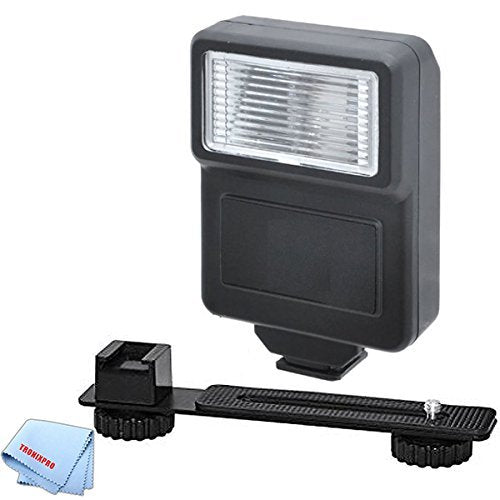 Digital Camera Flash with Shoe Bracket for Sony, Nikon, Canon, Pentax, Olympus & More Cameras & Camcorders