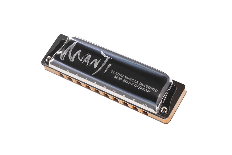 [AUSTRALIA] - Suzuki M-20NM-G Manji Natural Minor Harmonica, Key of G 