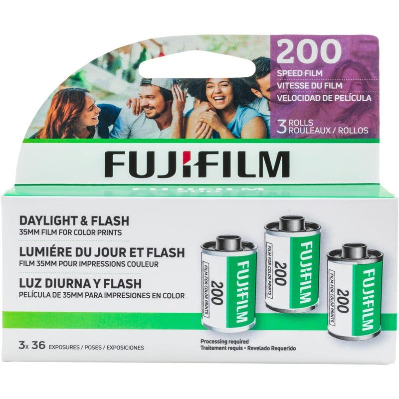 [AUSTRALIA] - Fujifilm Fujicolor 200 Color Negative Film (35mm Roll Film, 36 Exposures, 3-Pack) 