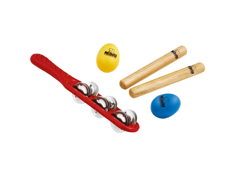 Nino Percussion NINOSET2 Hand Percussion Rhythm Set, 5 Pieces (VIDEO) 5-Piece Set