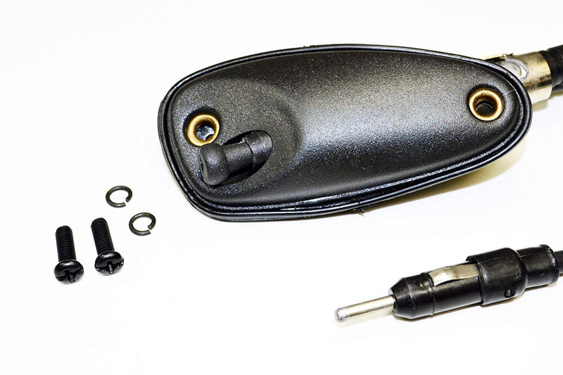 [AUSTRALIA] - AntennaMastsRus - Retractable AM-FM Manual Antenna is Compatible with Honda Civic (1992-2000), Geo Prizm, Storm (1990-1997) - Left Side 