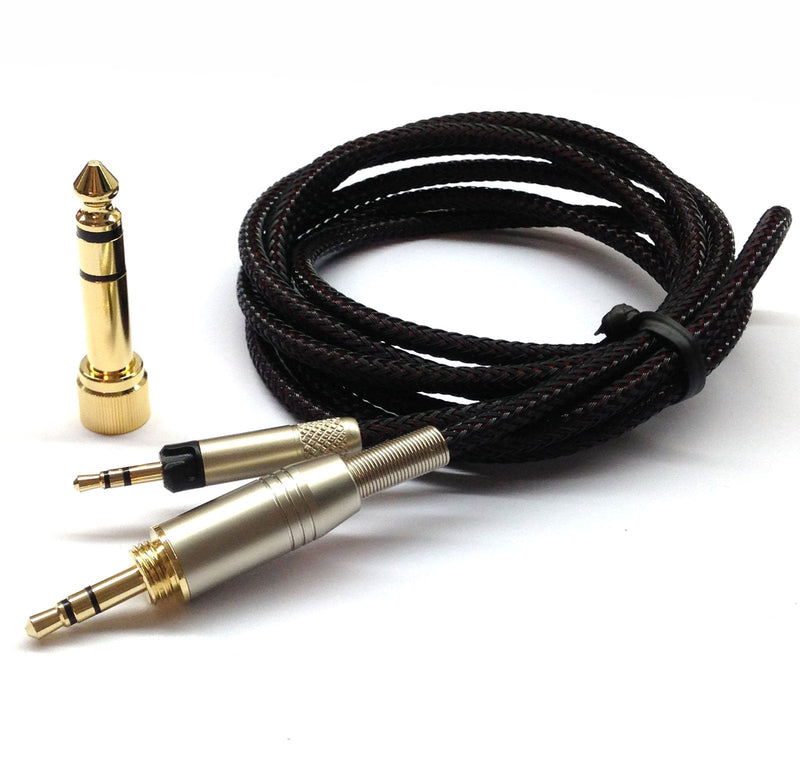 NewFantasia Replacement Audio Upgrade Cable Compatible with Sennheiser HD598, HD558, HD518, HD598 Cs, HD599, HD569, HD579 Headphones 3meters/9.9feet 3m