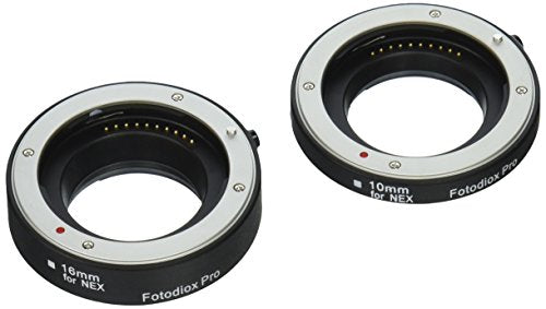 Fotodiox Pro Automatic Macro Extension Tube Kit for Micro Four Thirds (MFT) Mirrorless Camera System