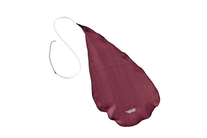 Hodge Silk Trumpet Swab - Burgundy