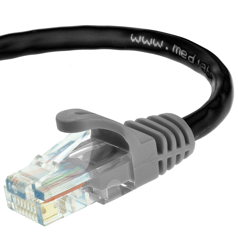 Mediabridge™ Ethernet Cable (25 Feet) - Supports Cat6 / Cat5e / Cat5 Standards, 550MHz, 10Gbps - RJ45 Computer Networking Cord (Part# 31-699-25B)