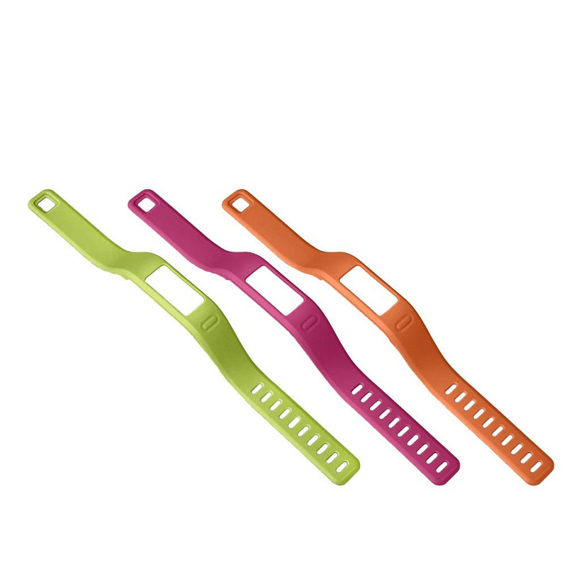 Garmin Vivofit Fitness Wrist Band (Pink/Green/Orange) Standard Packaging