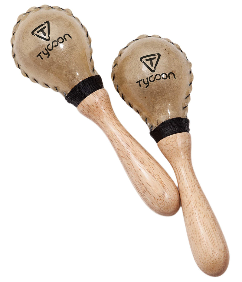 [AUSTRALIA] - Tycoon Percussion TMS 60 Small Rawhide Maracas (TMS-60) 