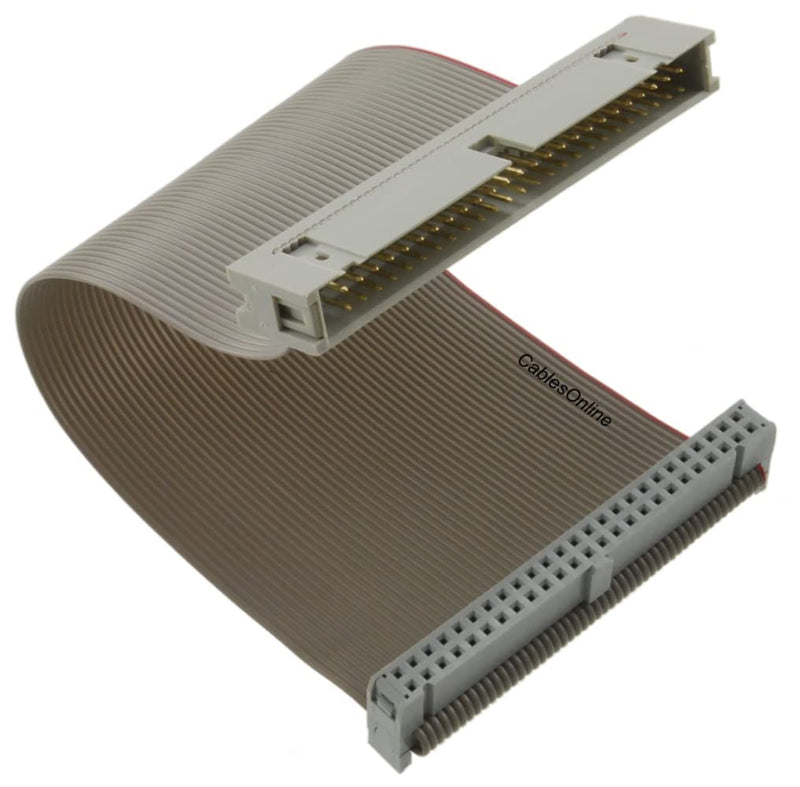 CablesOnline, 6-inch Internal IDC 50-Pin SCSI Drive Extension Ribbon Cable, FS-E06 6-inches