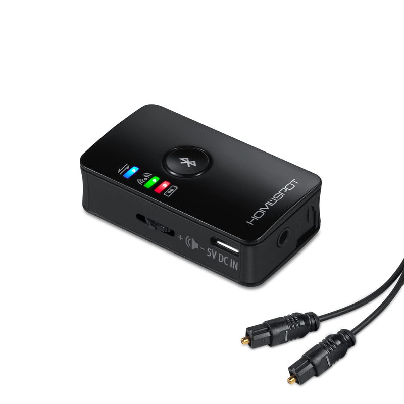 [AUSTRALIA] - HomeSpot Bluetooth 5.3 Audio Transmitter for TV - aptX Low Latency, Dual Stream, Optical/RCA/3.5mm Audio Adapter 